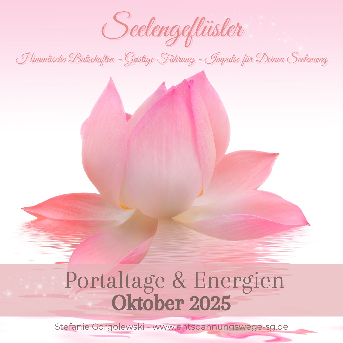 Energien & Portaltage Oktober 2025