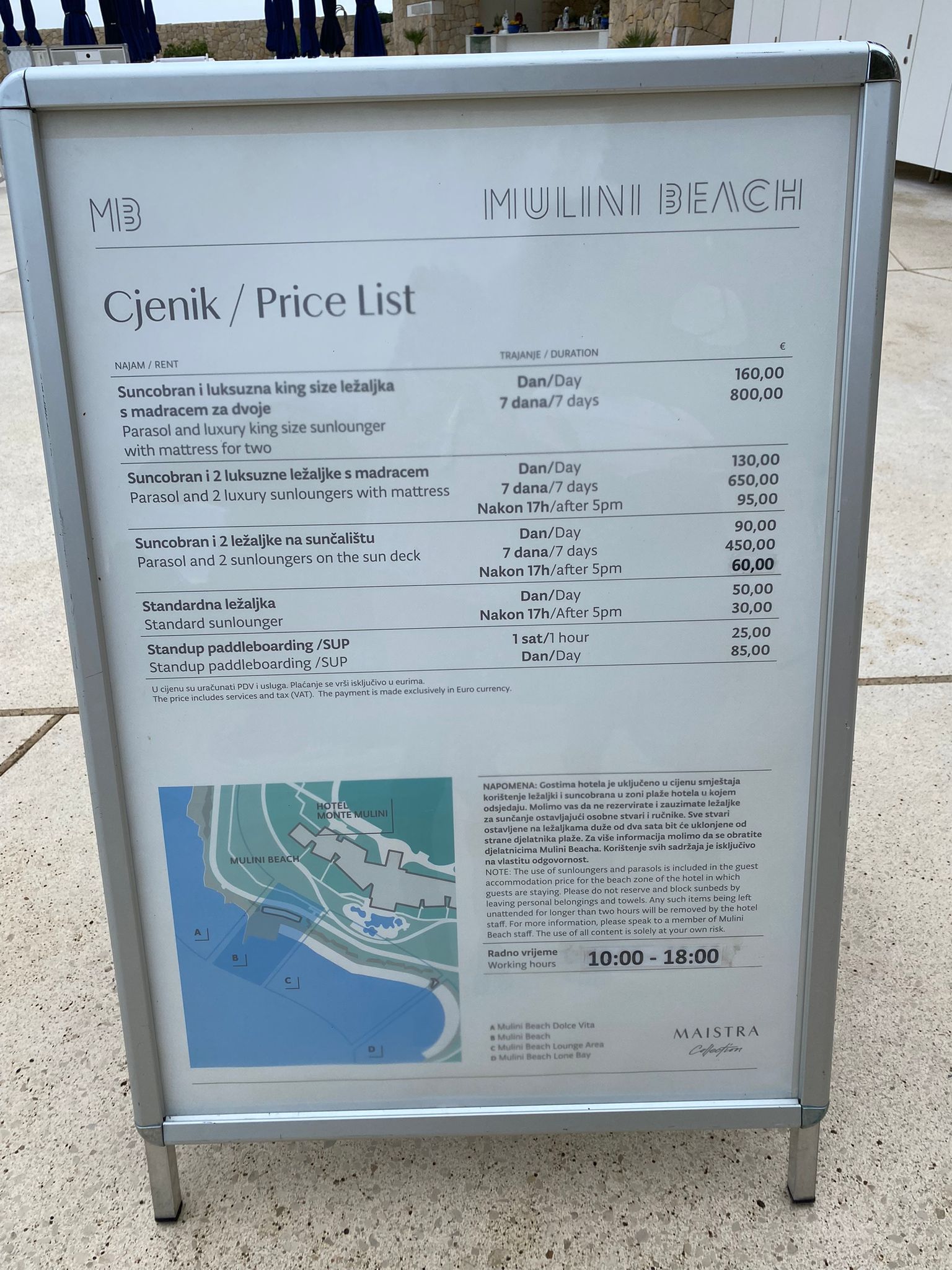 "Dolce far niente" hat hier seinen Preis!