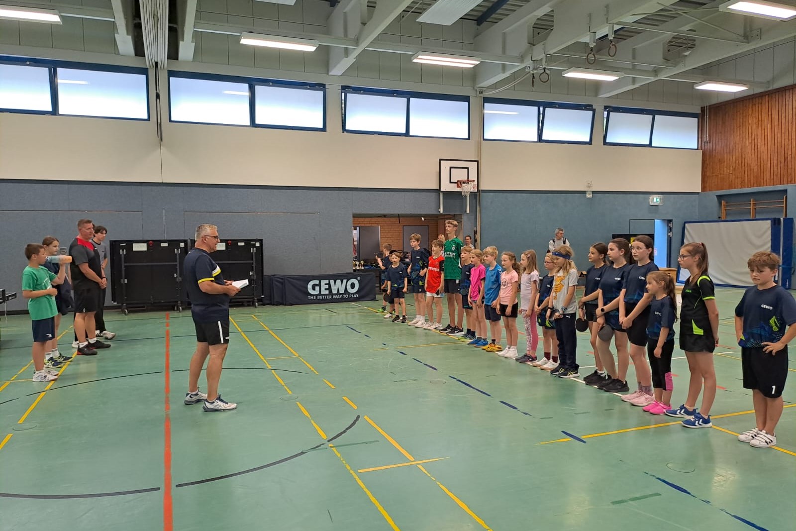 Trainingsturnier war ein Volltreffer!