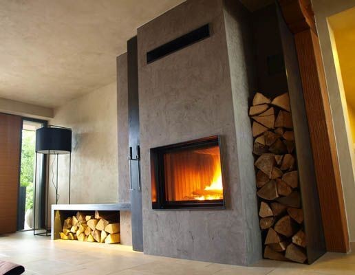 Kamin Design Wandgestaltung Stucco Decor Kreative Spachteltechnik Und Wandgestaltung