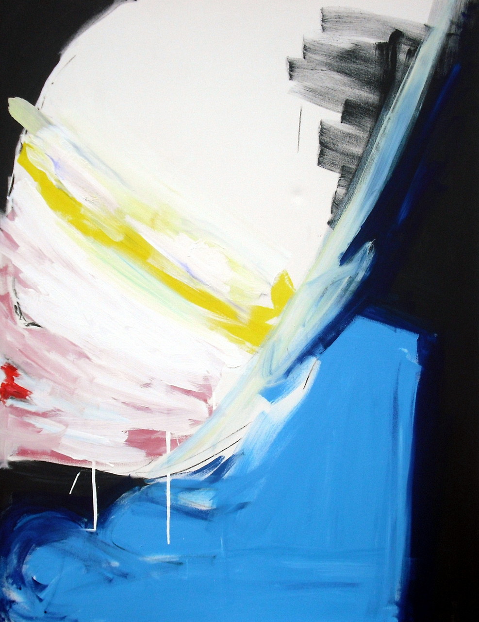 my dear (what - ever) (Acrylic and Charcoal on Canvas, 130x100cm) 