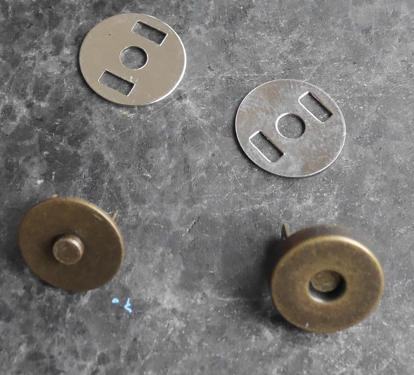 laiton vieilli TOP Magnetic Fermoir magnétique d=12,5 mm laiton vieilli TOP Magnetic Fermoir magnétique d=12,5 mm