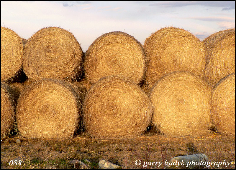 Stack of Bales, Komarno, Manitoba