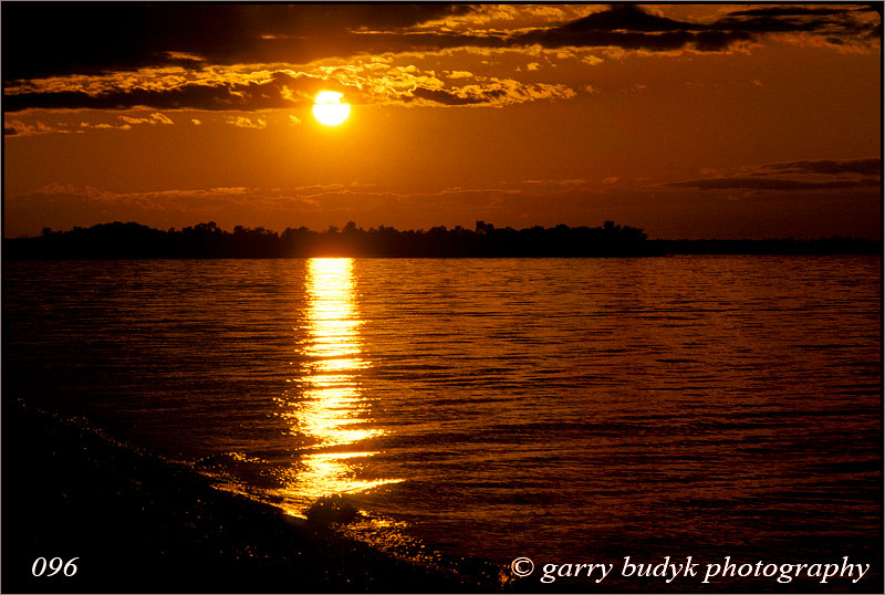 Sunset, Chalet Beach, Lake Winnipeg, Manitoba