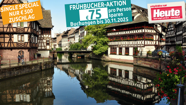 11 Tage Donaumelodie & Rheinromantik