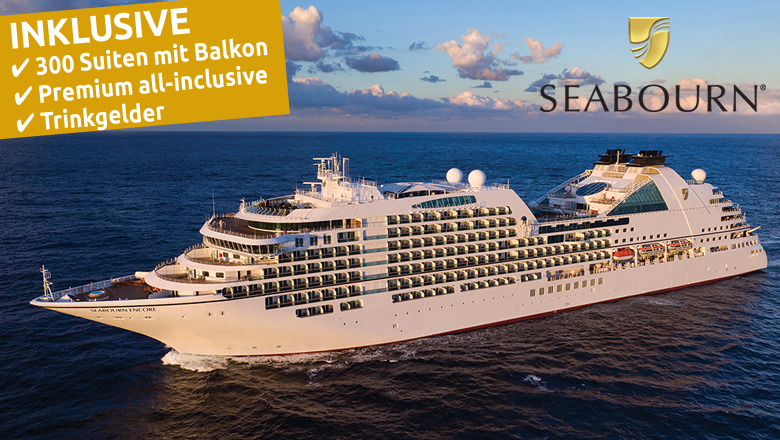 Seabourn Luxus Kreuzfahrten ab 2379