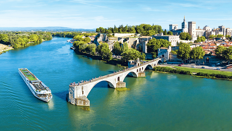 Auf der Rhone durch Südfrankreich