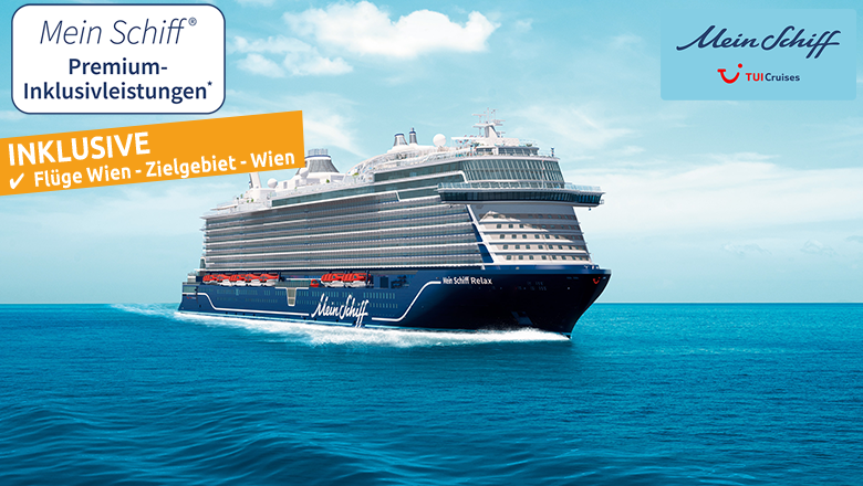 Mein Schiff Kreuzfahrten mit Flügen
