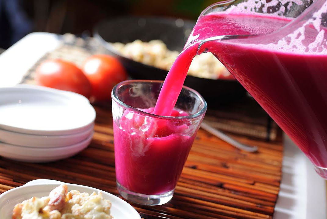 Agua de betabel