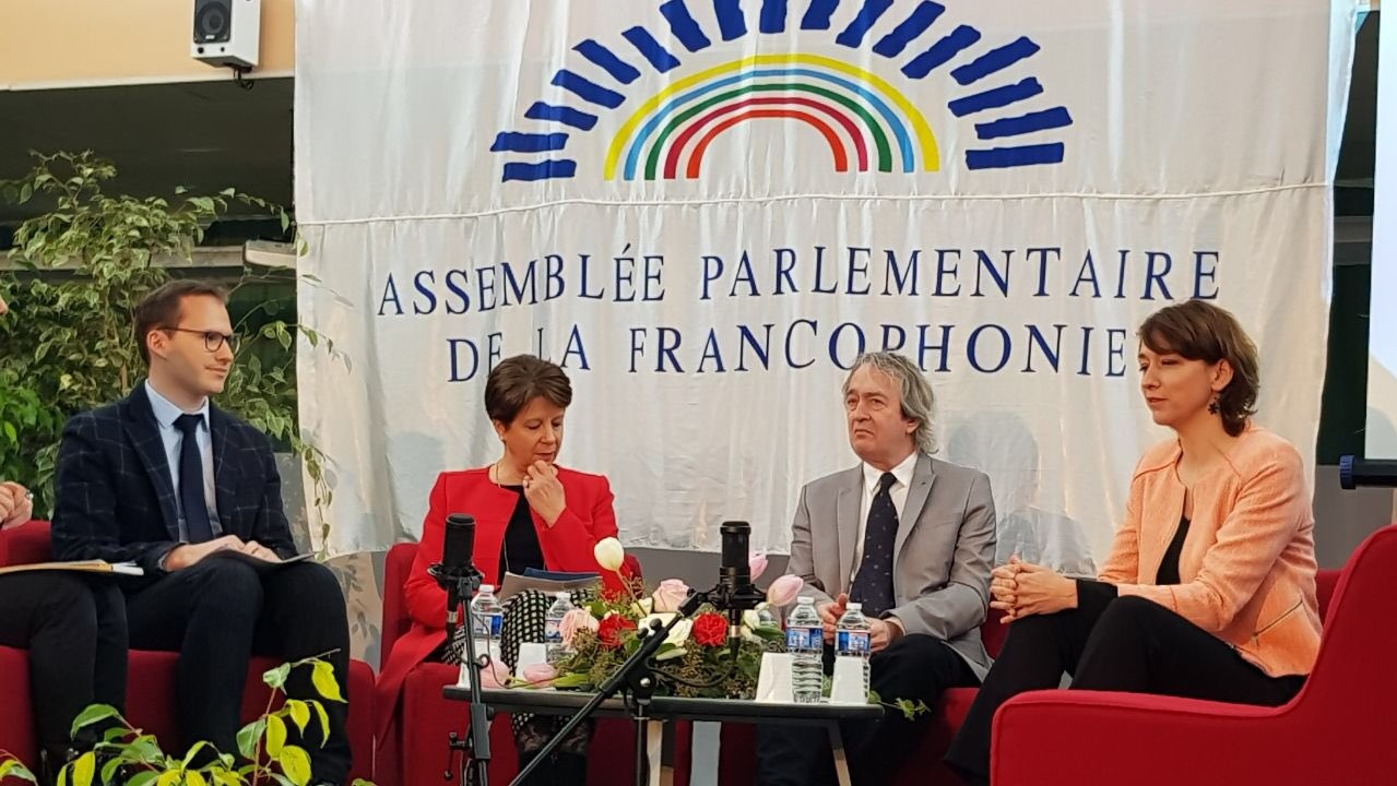Panel de l'Assemblée parlementaire de la Francophonie (Villers-Cotterêts)