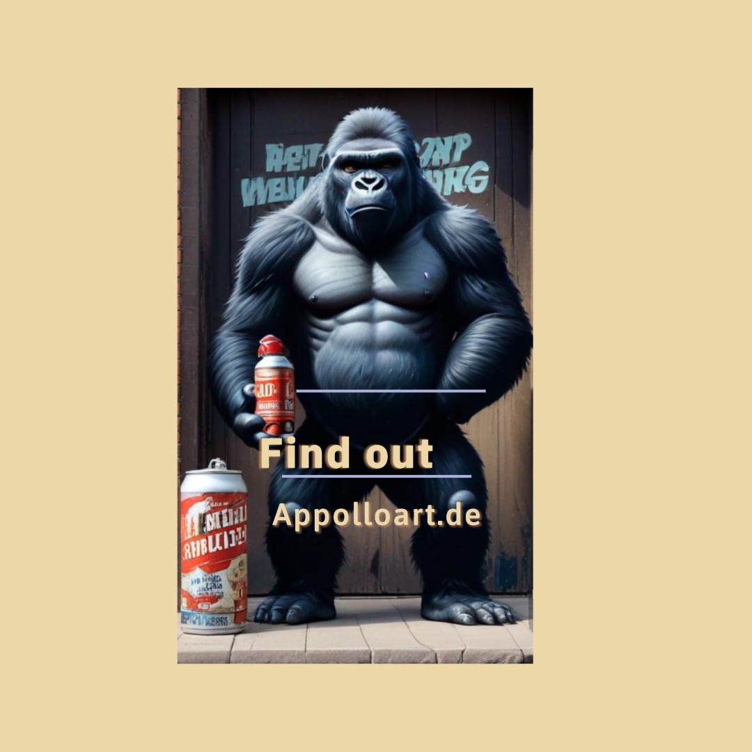 3d Objektkunst Gorolla Graffiti Wandgestaltung