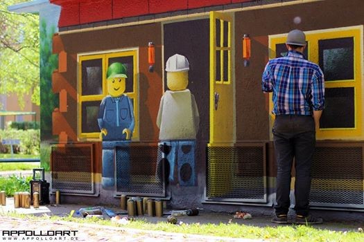 Graffiti Fassadenkunst