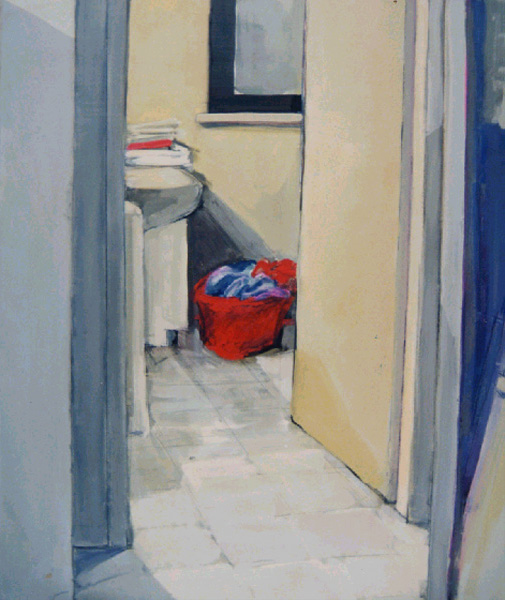 QUOTIDIANO - 1998 - Tempera su tavola 90x80