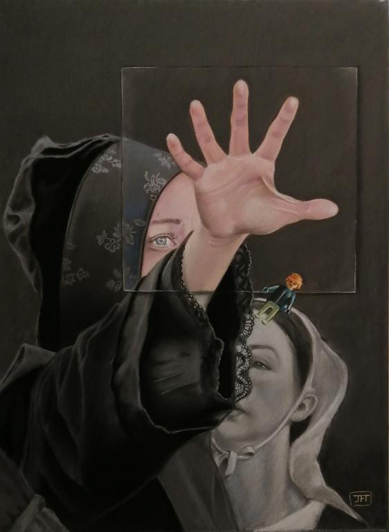 Pastel sec 30x40