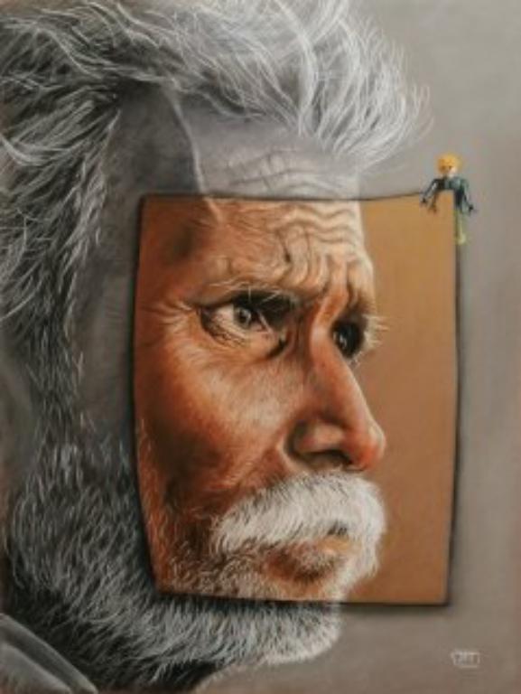 Pastel sec 30x40