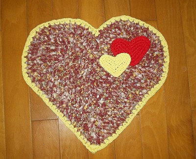 Heart mat