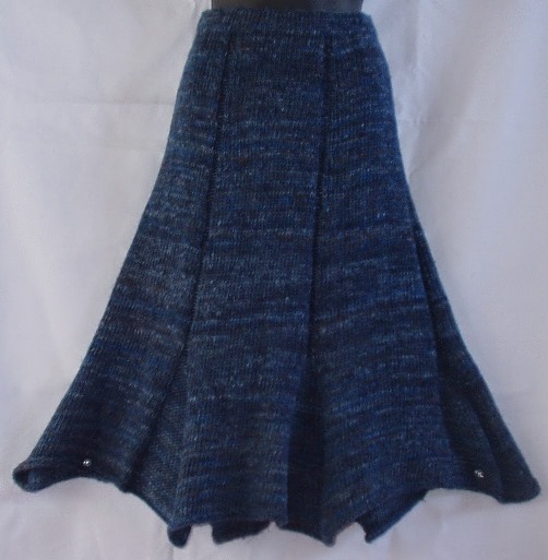 KNITS 2008 Sp. Linen Trumpet Skirt