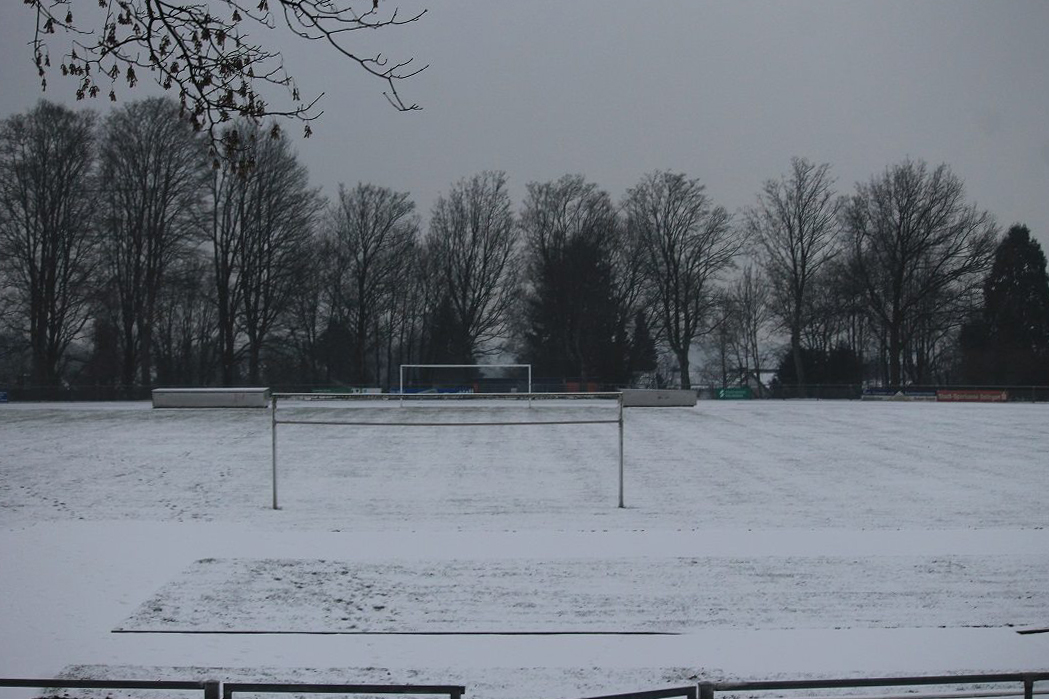 Schneefall sorgt für Spielabsage