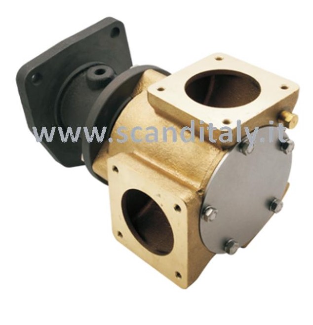 Pompa acqua mare JMP JPR-CT1200R per motori Caterpillar C12 – sostituisce CAT 3596661, Sherwood G2904X