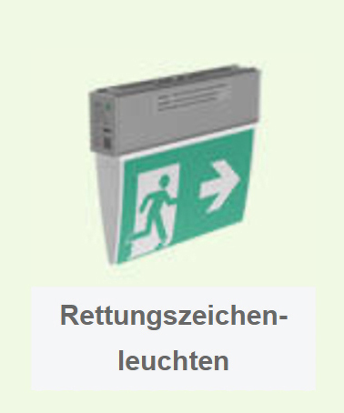 Rettungszeichenleuchten