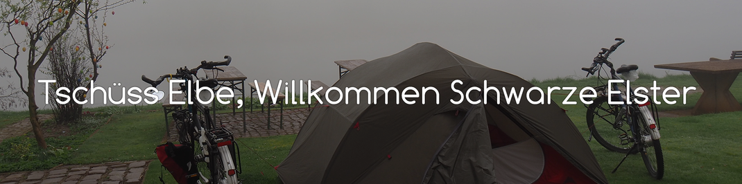 Wir verlassen die Elbe und fahren nun entlang der Schwarzen Elster