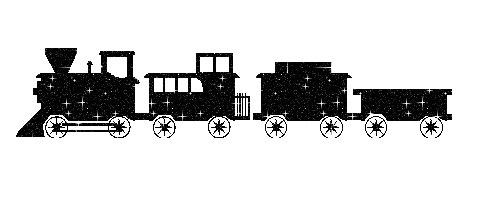 Паровоз Гиф