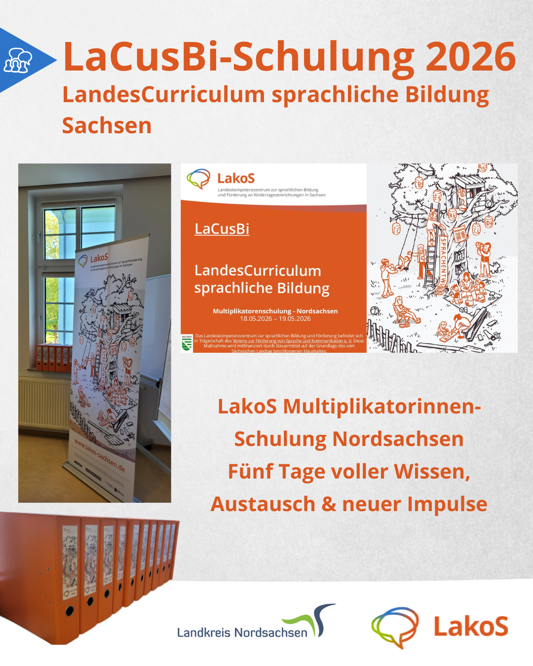 Abschluss LakoS-Multiplikatorinnenschulung (LaCusBi) im Landkreis Nordsachsen