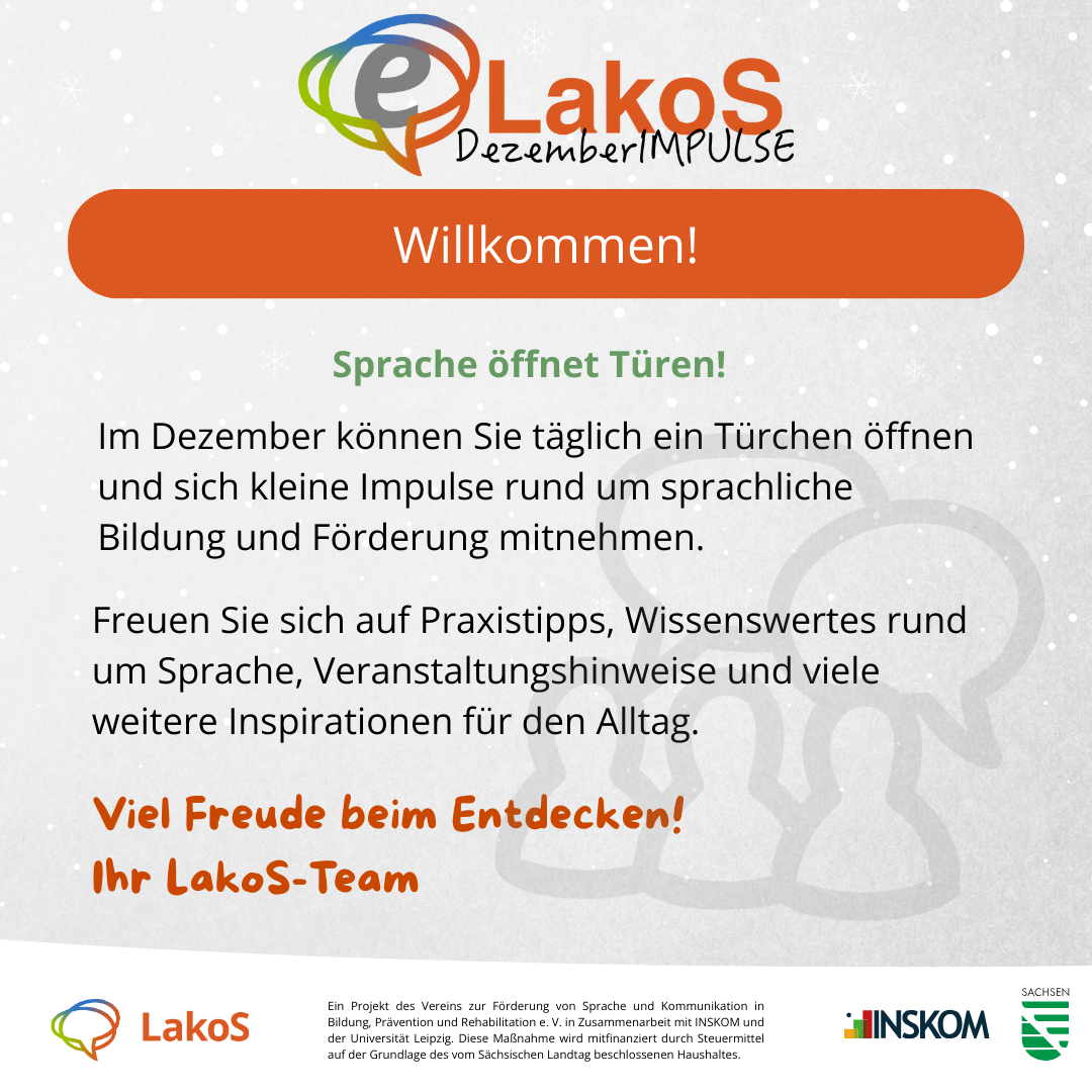 Unsere LakoS-DezemberIMPULSE sind zurück!