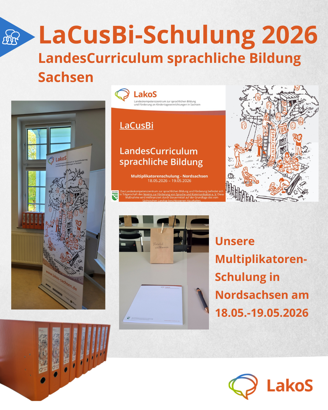 Start LakoS-Multiplikatorenschulung (LaCusBi) im Landkreis Nordsachsen