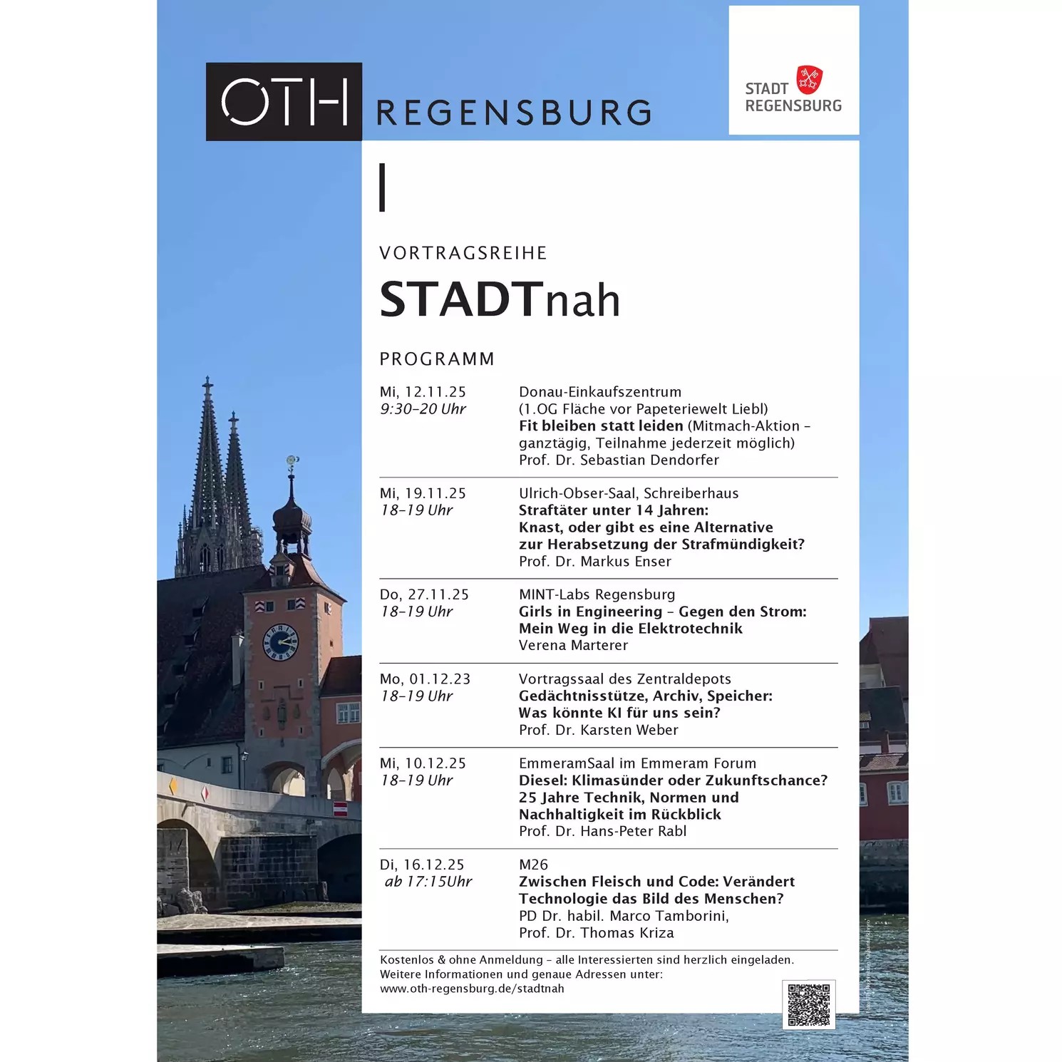 Vortragsreihe STADTnah