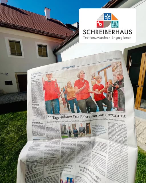 Mittelbayerische Zeitung: "Das Schreiberhaus brummt"