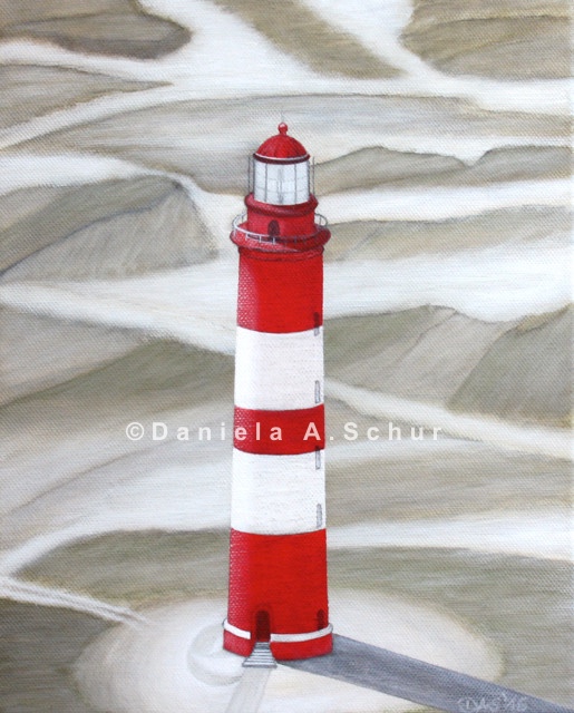 "DAS Art" Leuchtturm Nordsee 11: Amrum   (30x24)