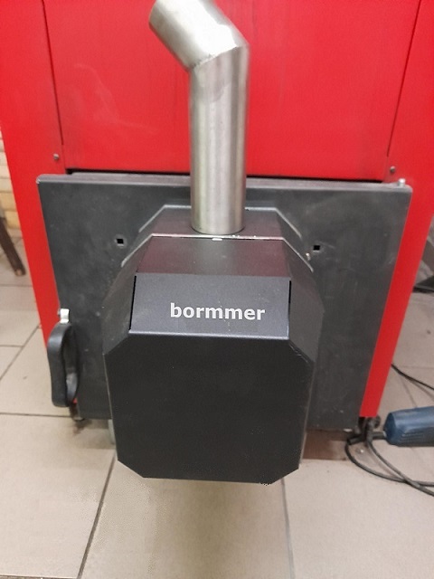 Fröling mit nachgerüstetem Bormmer Rotationsbrenner