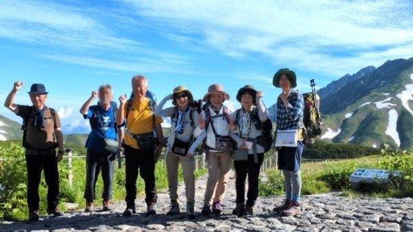 立山を十分に楽しんだね！