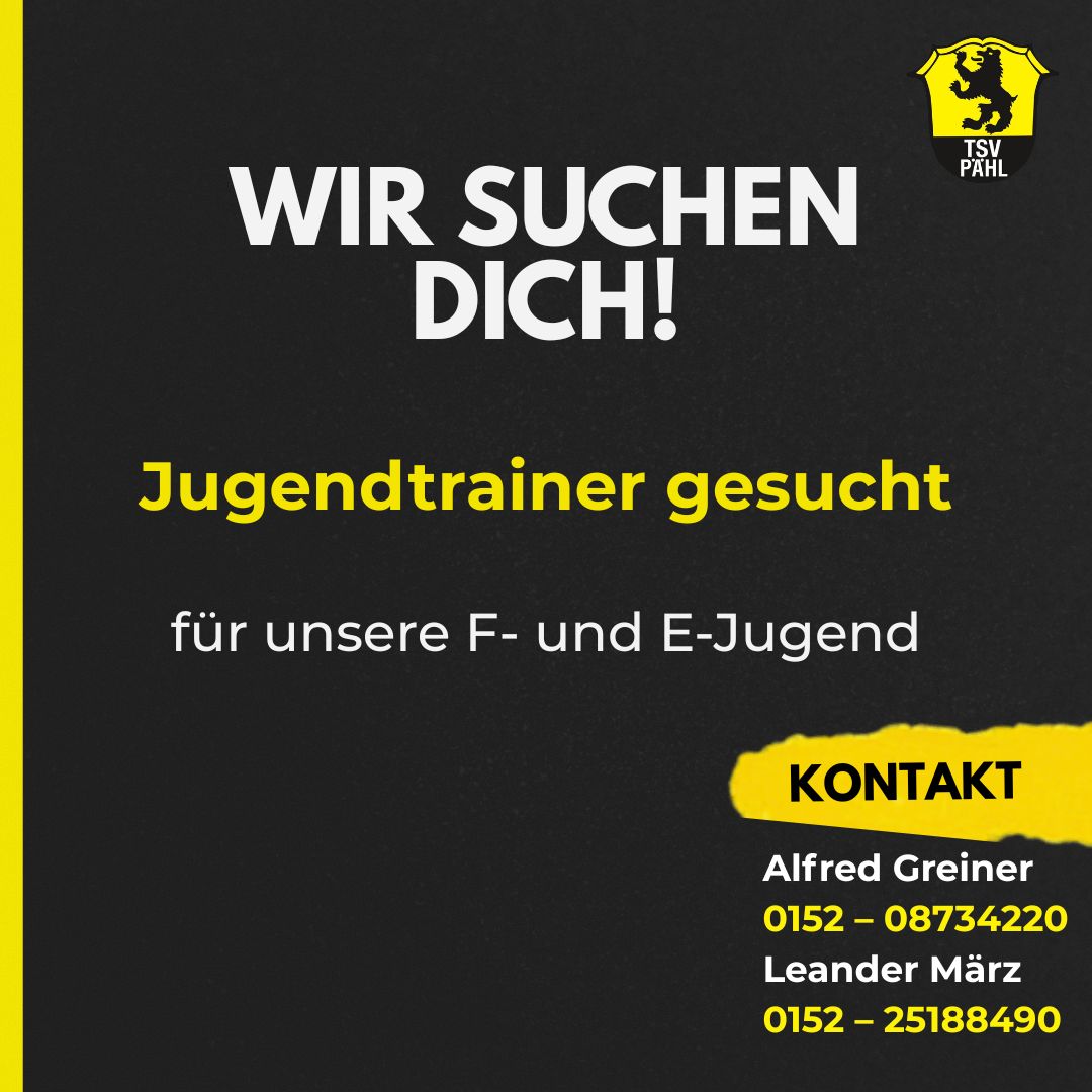 Fußballtrainer gesucht!