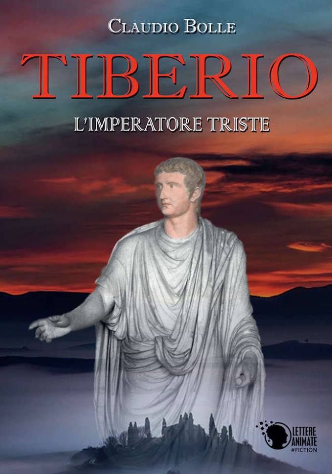 Copertina della biografia di Tiberio legata alla saga