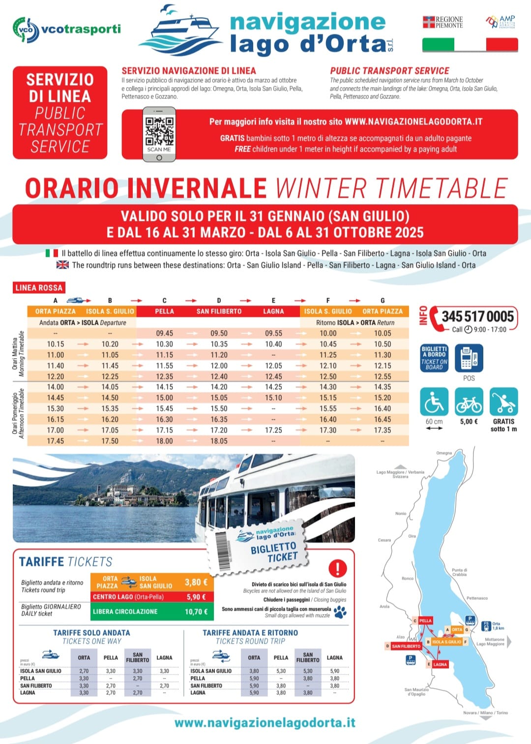 mappa Orta San Giulio