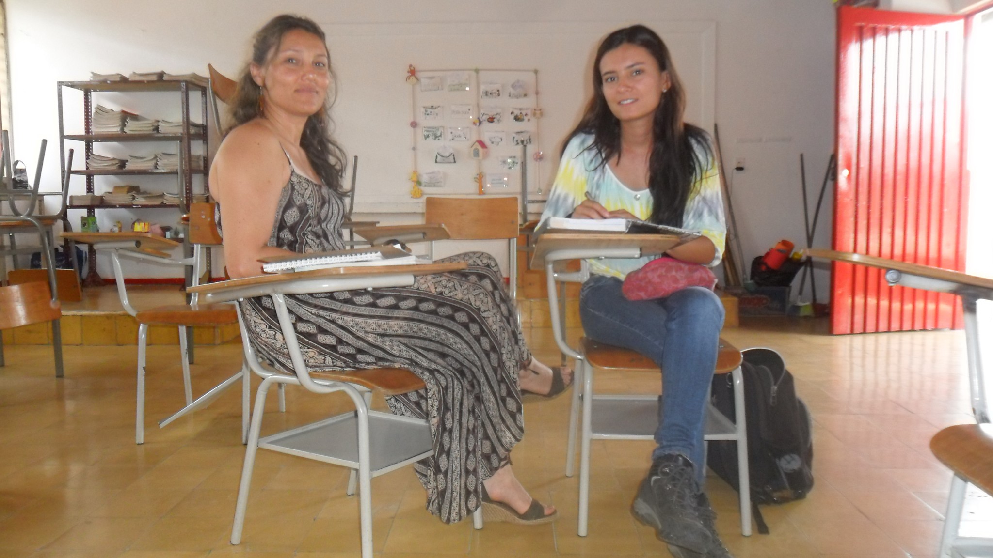 Reunión 24 abril 2014 con profesores de la escuela el Rosario de la vereda la Cancha.