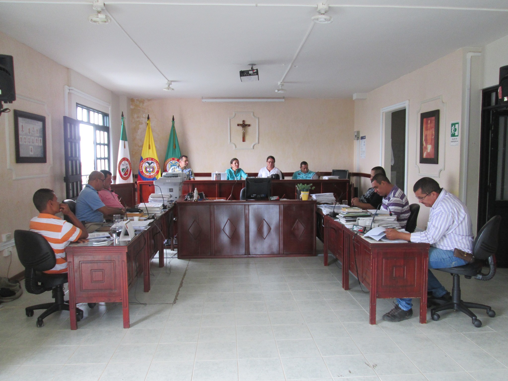 5/08/2014. Socialización de la Reserva en el consejo municipal de Balboa.