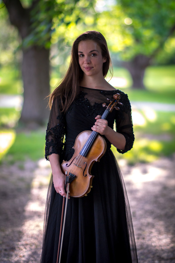 Camille Bughin (violon) - © Leonie Angerer