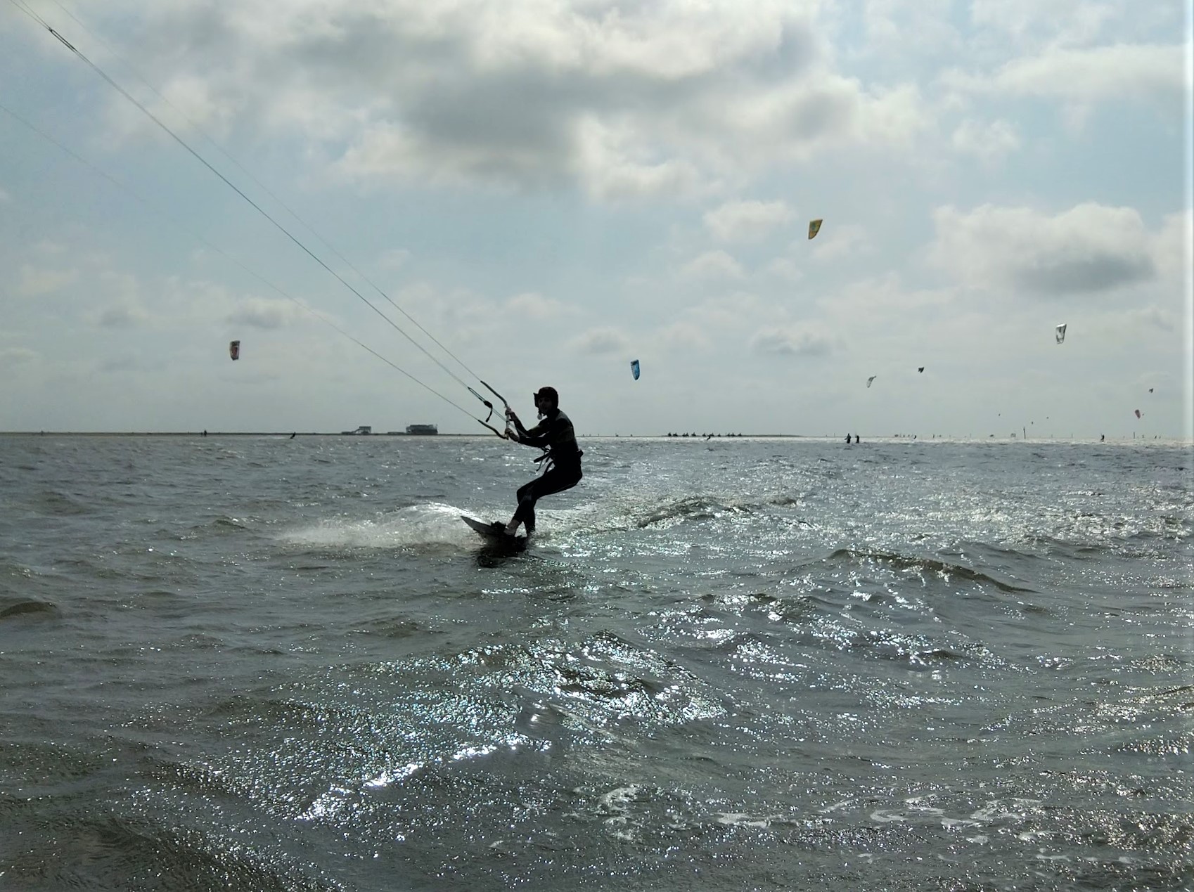 Kitenlernen für alle an der Nordsee