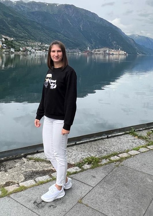 Unsere Heldin Dana Borysova