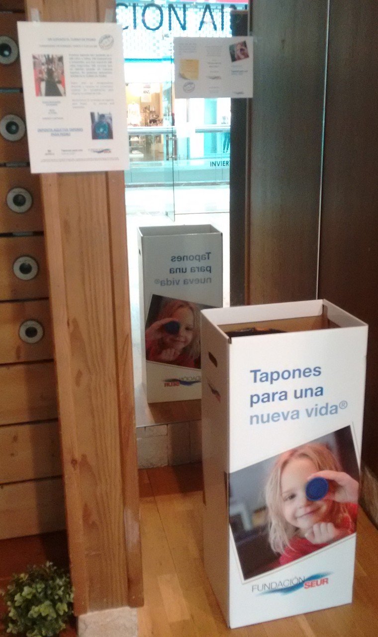 Tapones solidarios