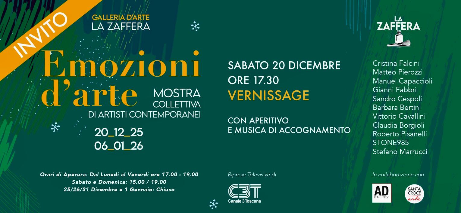 Emozioni d'Arte | Collettiva di Arte Contemporanea - Galleria La Zaffera