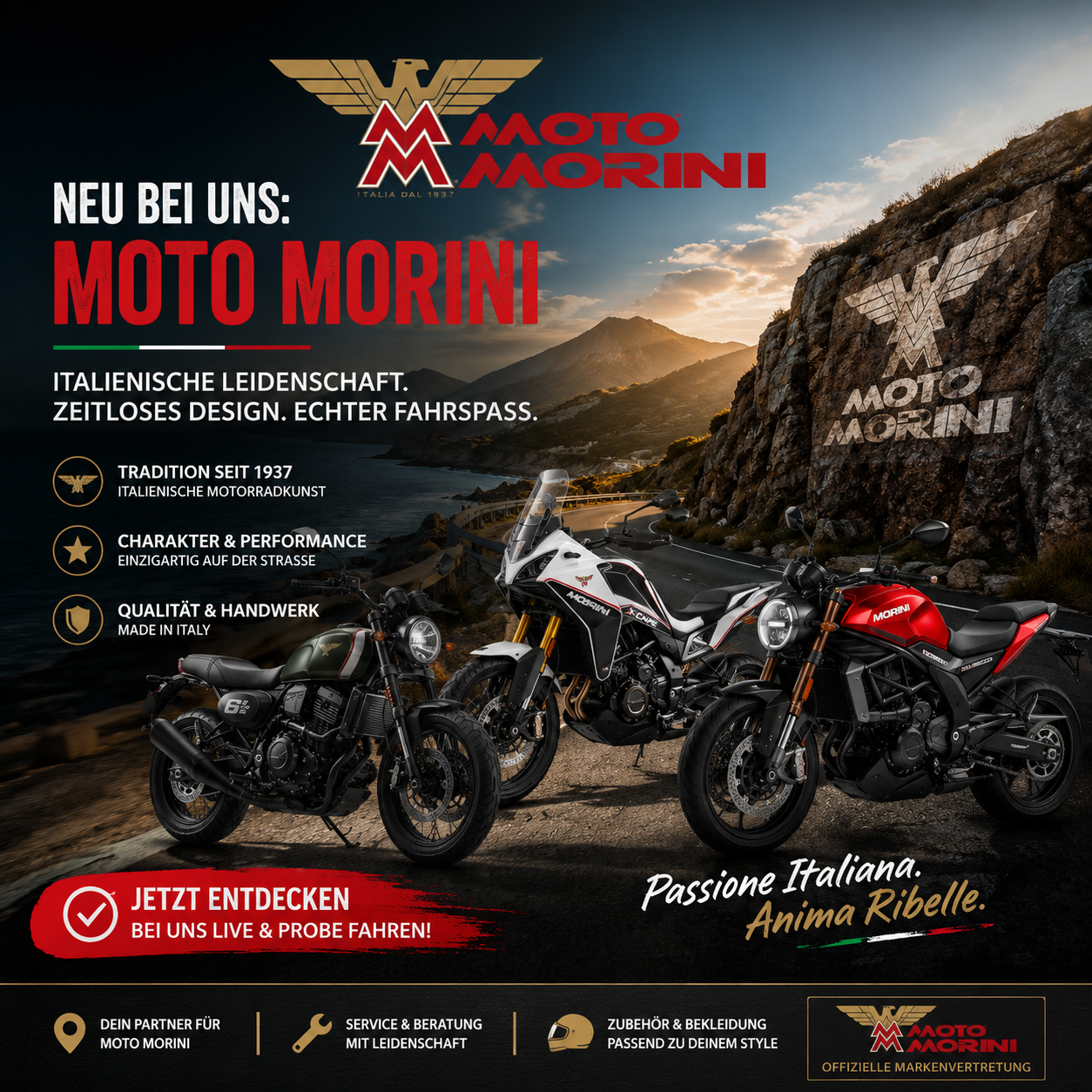Neue Marke: Moto Morini