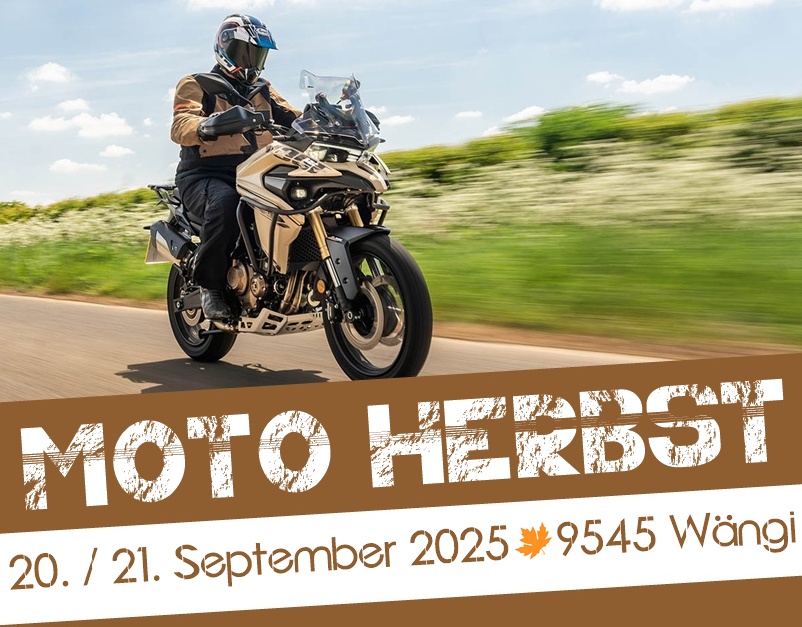 Moto-Herbst 20. / 21. September 2025 - 9545 Wängi