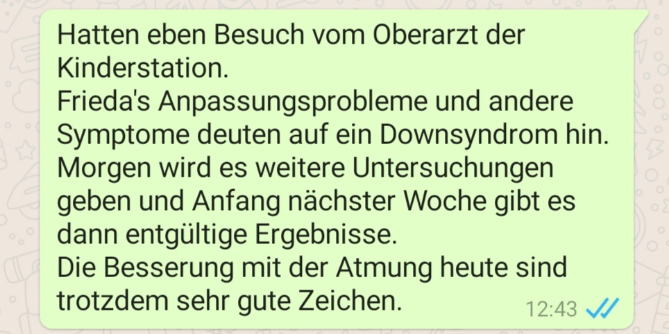 WhatsApp Frieda&Lina sind da