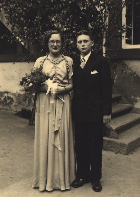 Tanzpaar Herbert Mattern und Vilma Kästel