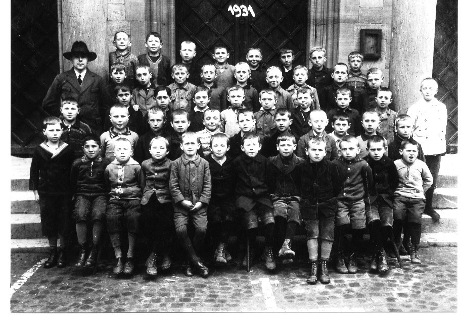 Geburtsjahrgang ca. 1921 bis 1922, Klassenbild von 1931
