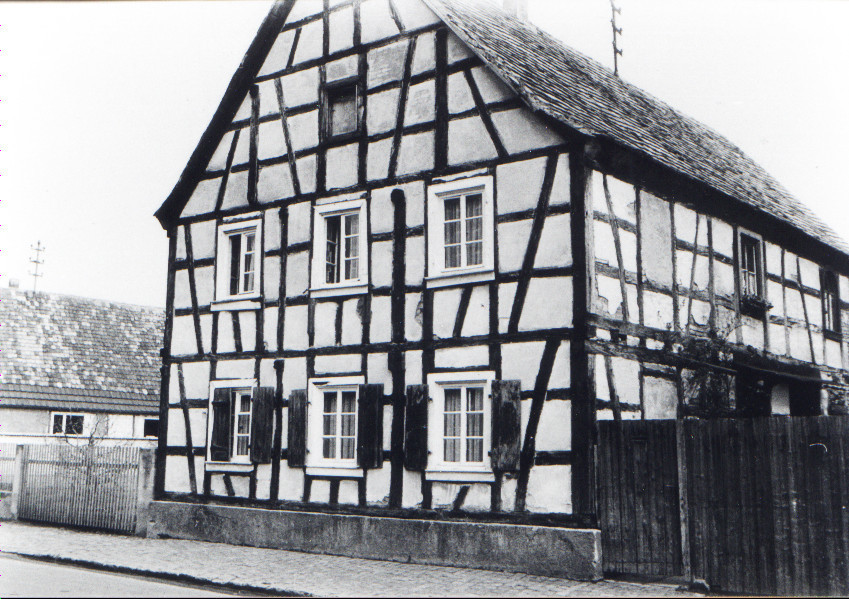 Ehemalige Synagoge von 1865, in 80er Jahren abgerissen, Gäustraße 22